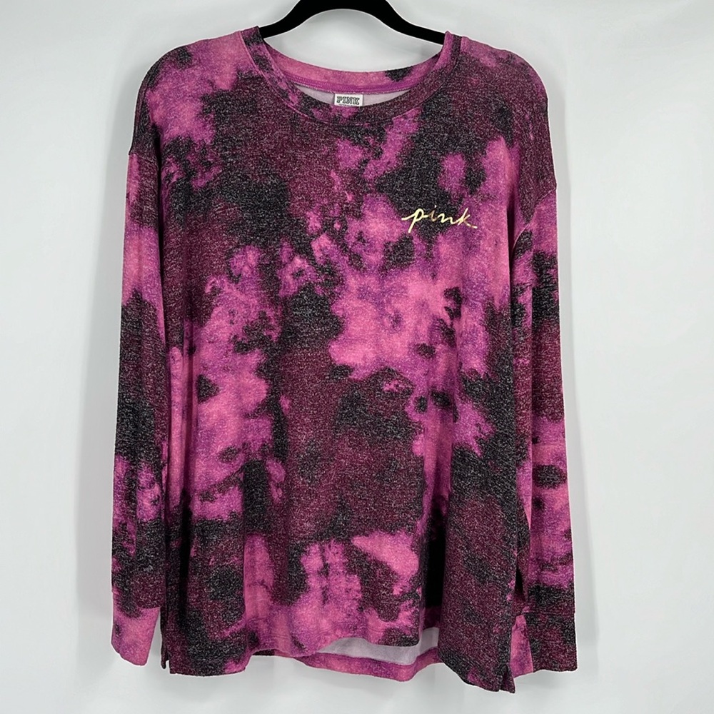 Pink Victorias Secret Pink Purple Light Weight Pullover Sleepwear XL